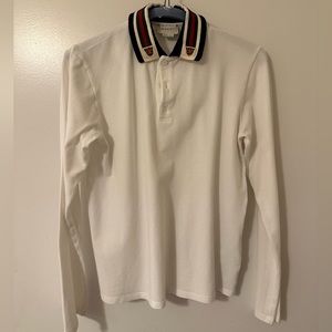Gucci kids polo shirt, long sleeve, size 12 (youth)